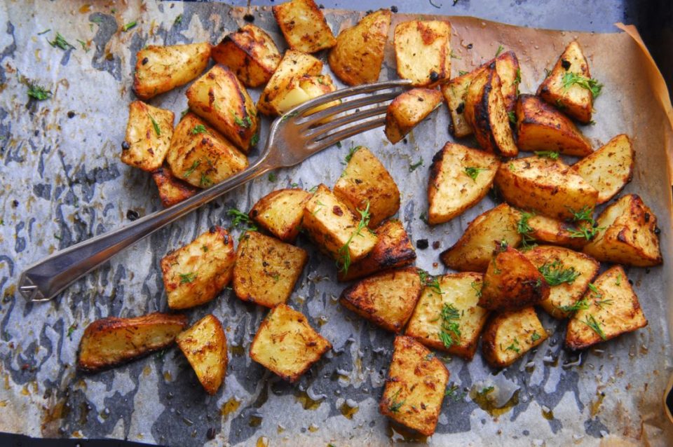 roasted potatoes