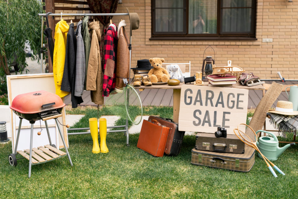 garage sale